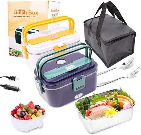 electric lunch box food heater|heatable lunch box for car.